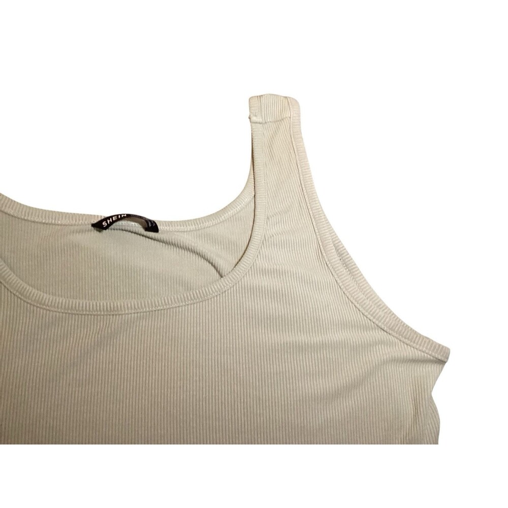 SHEIN Ribbed Mint Women’s Crop Tank Top Size XL (US 12-14) - Picture 2 of 5